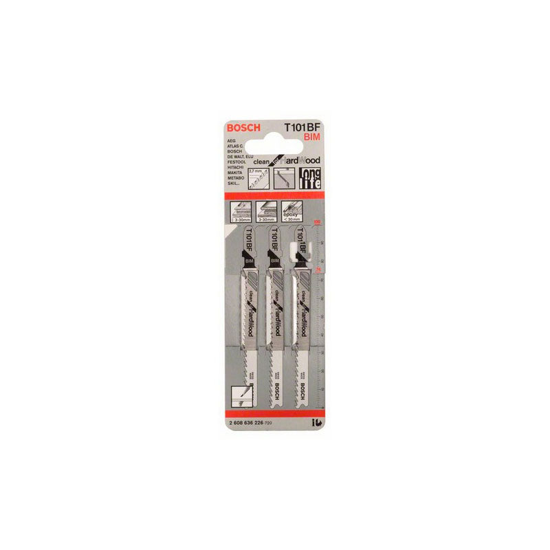 Nouveau véritable bosch 2608636226 Blade à la puz T101 BF 3 PCS