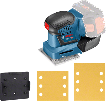 Ny ekte Bosch 06019D0200 GSS 18V-10 Profesjonell trådløs Orbital Sander