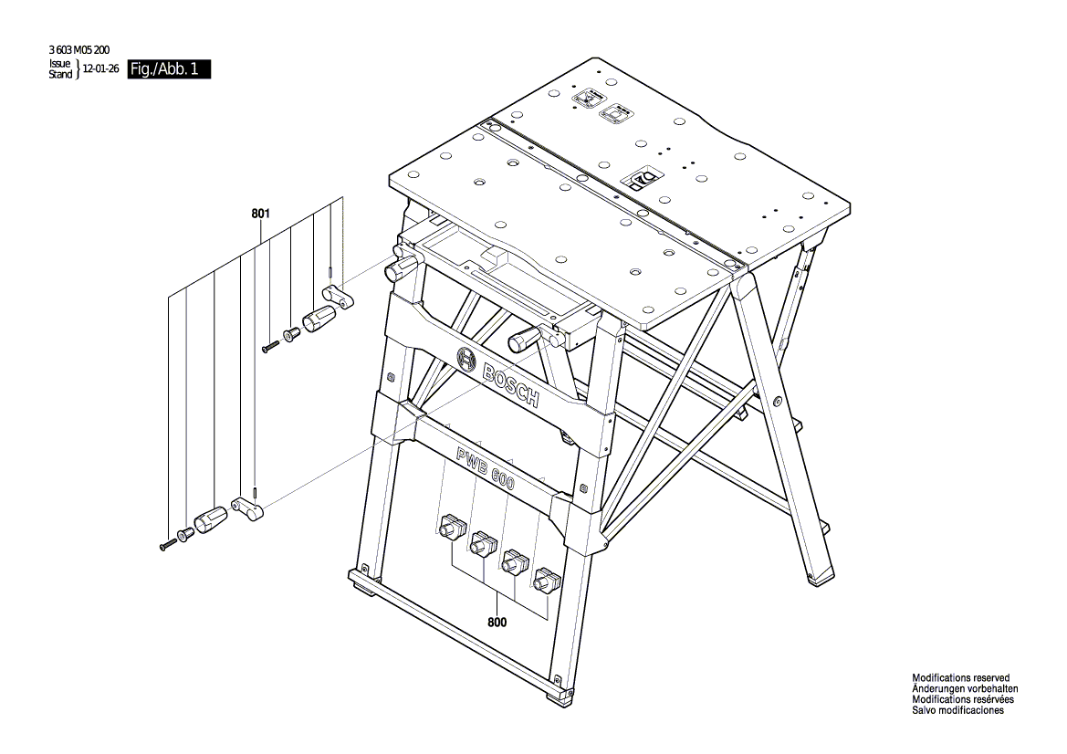 Neuer echter Bosch 1600A000yk Kurbelgriff