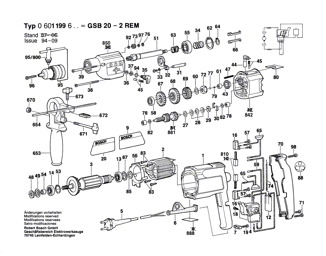 New Genuine Bosch 2604220491 Field