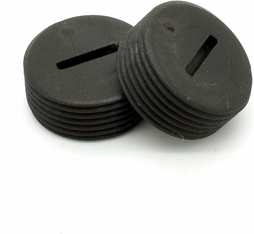 Nieuwe echte Makita 643600-9 x 2pcs borstelhouder Cap voor DA6300