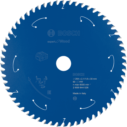 Nieuwe echte Bosch 2608644526 Expert voor Wood Circular Saw Blade voor draadloos