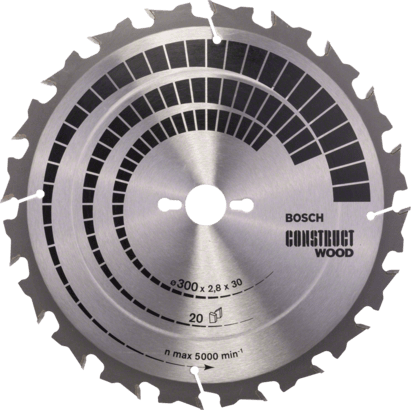 Nieuwe echte Bosch 2608640700 Construct Wood Circular Saw Blade voor tafelzagen