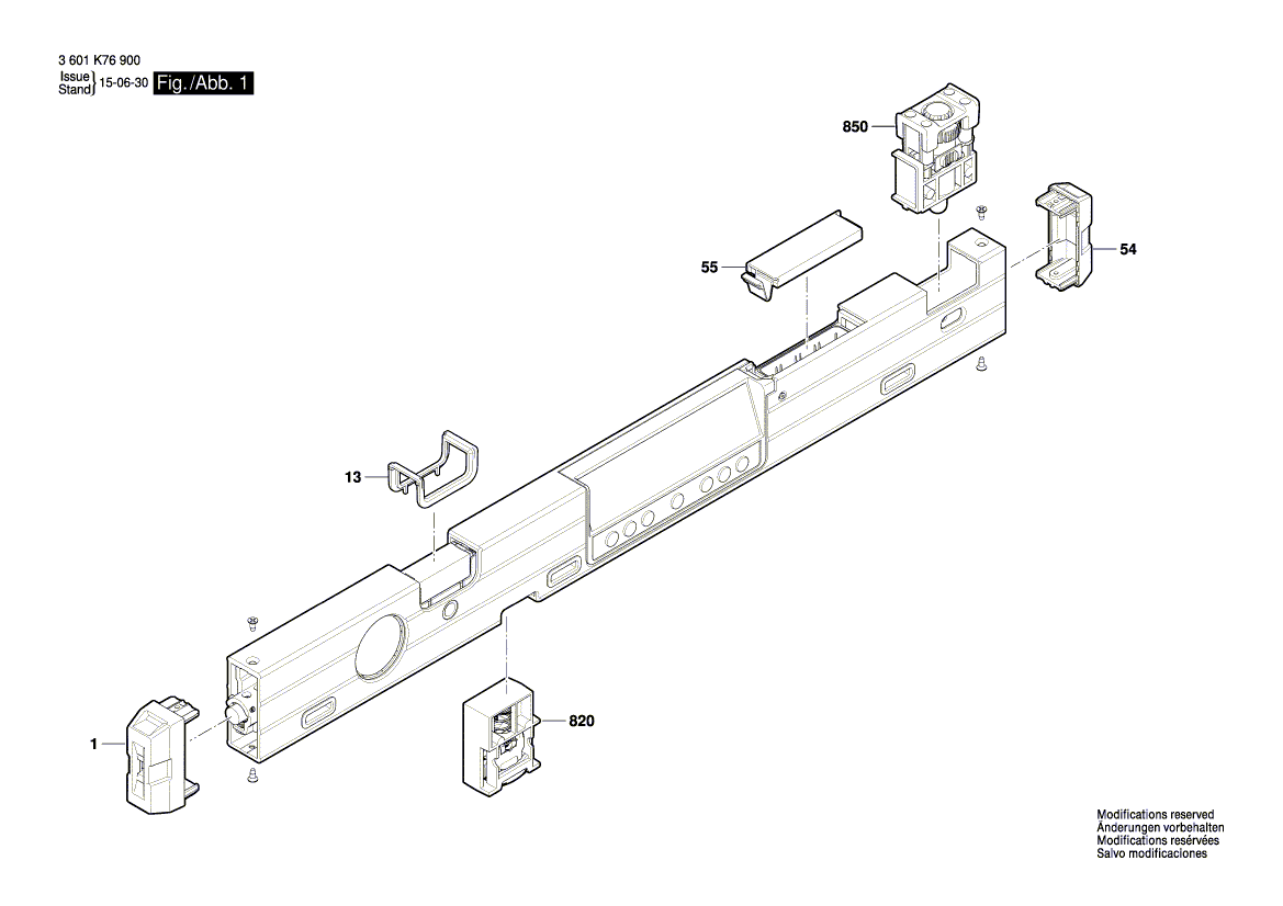 Новая подлинная корректировка Bosch 1619PA9408