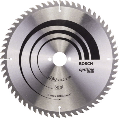 Nieuwe echte Bosch 2608640729 Optiline houten cirkelzaagmes