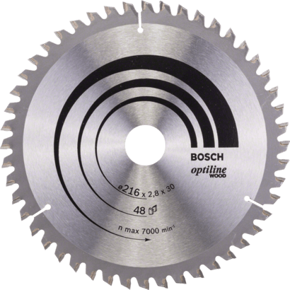 Ny äkta Bosch 2608640641 Optiline Wood Circular Saw Blade