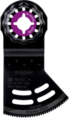 Nytt äkta Bosch 2608664202 AYZ 53 BPB Dual-Tec Blade för Oscillating