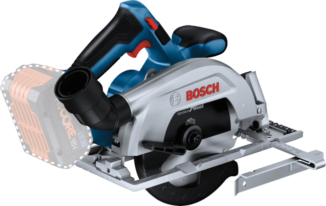 Ny äkta Bosch 06016C1200 GKS 18V-57-2 Professionell trådlös cirkulärsåg