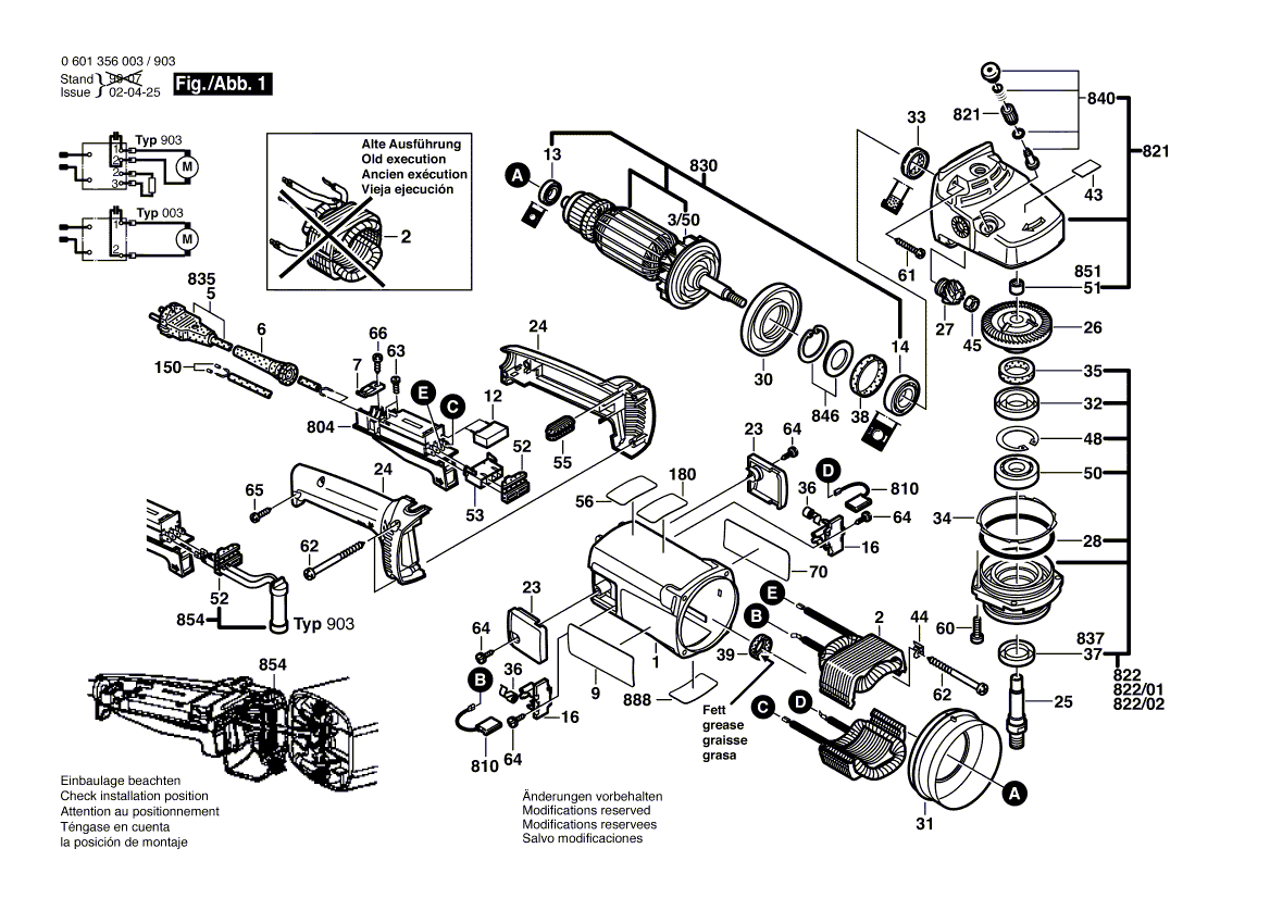 Neue echte Bosch 1600703024 Grommet