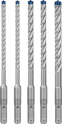 Nya äkta Bosch 2608900198 Expert SDS Plus-7X Hammer Bit Set för Rotary