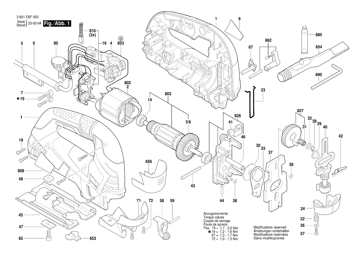 Neuer echter Bosch 1600A00D6B -Hebelschalter