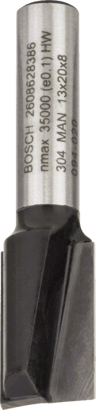 Neu Original Bosch 2608628386 Standard für Holz Gerade Bit Für handgeführte