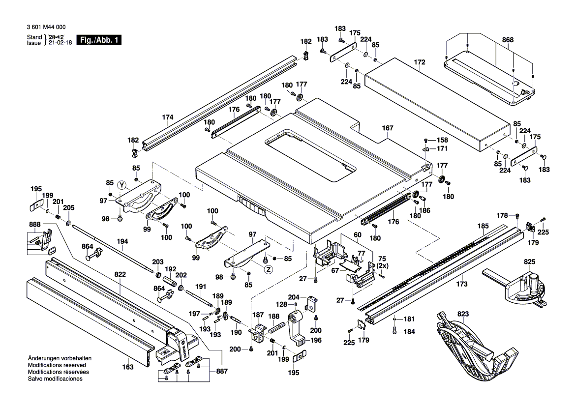 Uusi aito Bosch 1609b06410 työkappale Pusher