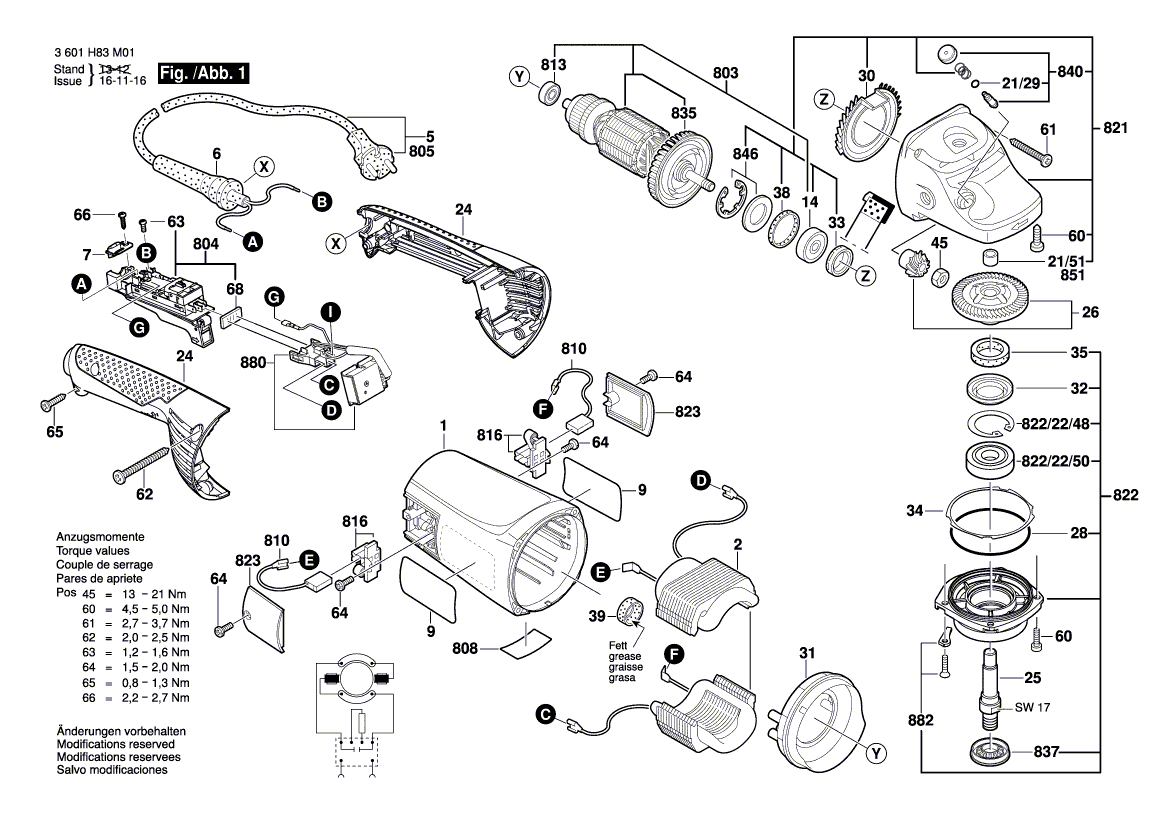 Nieuwe echte Bosch 160111C267 -naamplaatje van de fabrikant