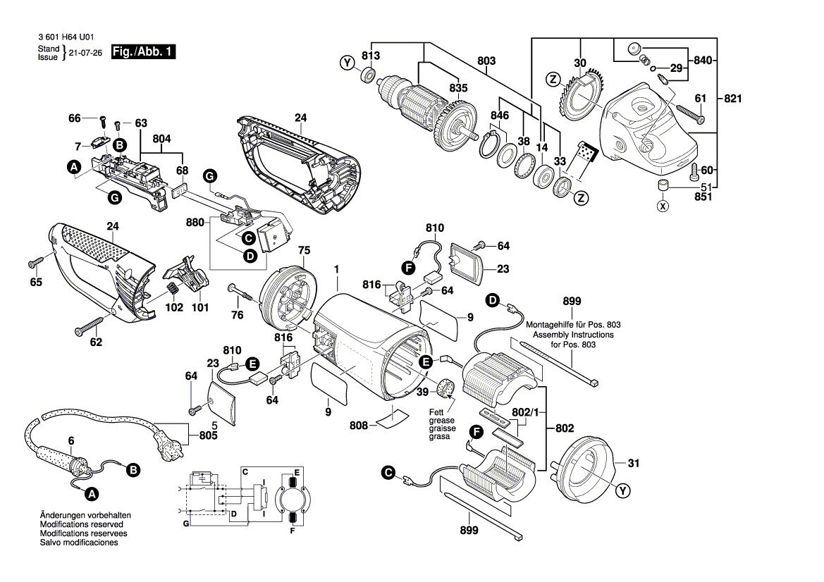 Ny ekte Bosch 1601990014 Catch Slide