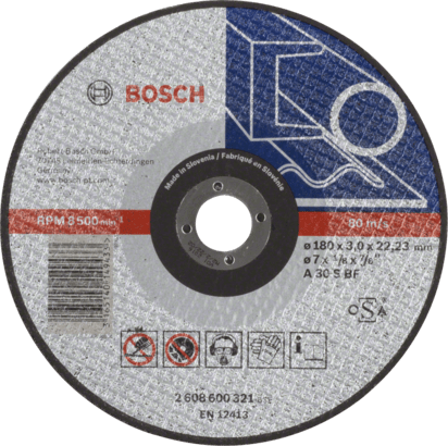 New Genuine Bosch 2608600321 Expert for Metal Cutting Disc For large angle