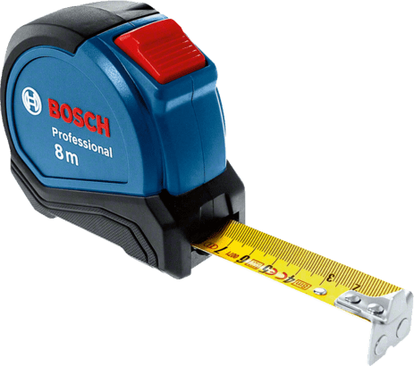 New Genuine Bosch 1600A01V3S 8m Autolock Tape M Professional Tape measure