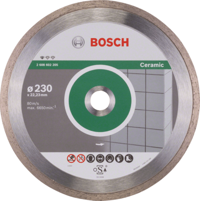 Ny äkta BOSCH 2608602205 Standard för keramisk diamantskärningsskiva