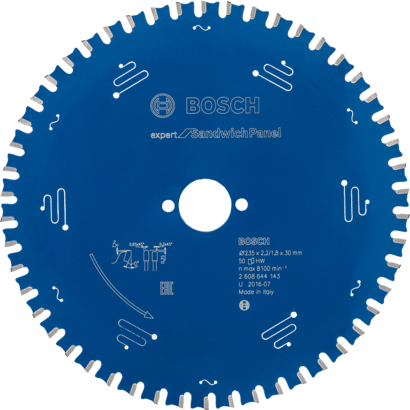 Nieuwe echte Bosch 2608644143 Expert voor Sandwich Panel Circular Saw Blade voor