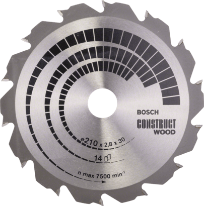 New Genuine Bosch 2608640634 Construct Wood Circular Saw Blade For hand-held