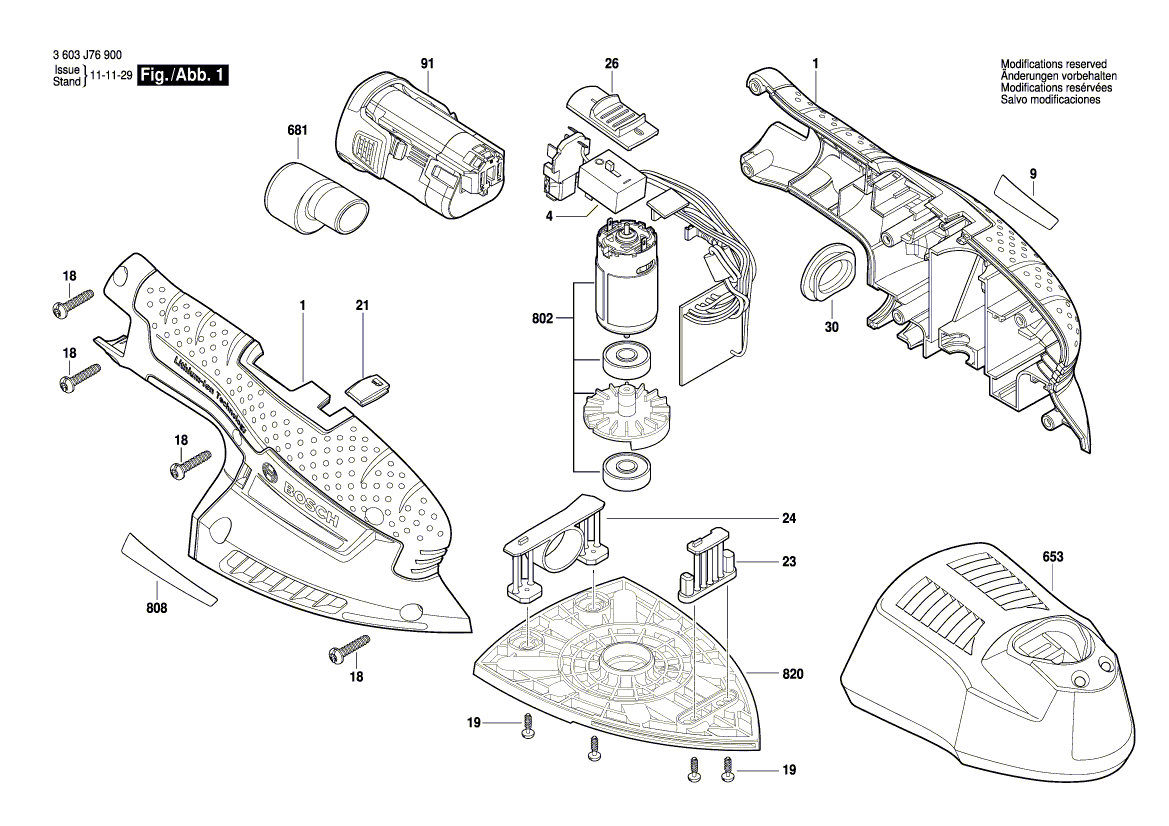 NEU EURIERE BOSCH 160111A2E7 -Typenschild