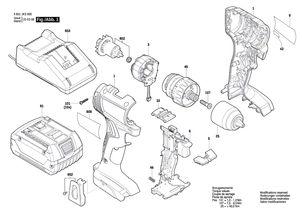 Ny ekte Bosch 160111A99s typeskilt