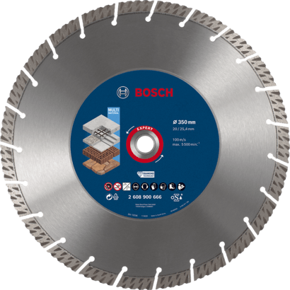 Новые оригинальные диски Bosch 2608900666 EXPERT MultiMaterial для настольных пил, для