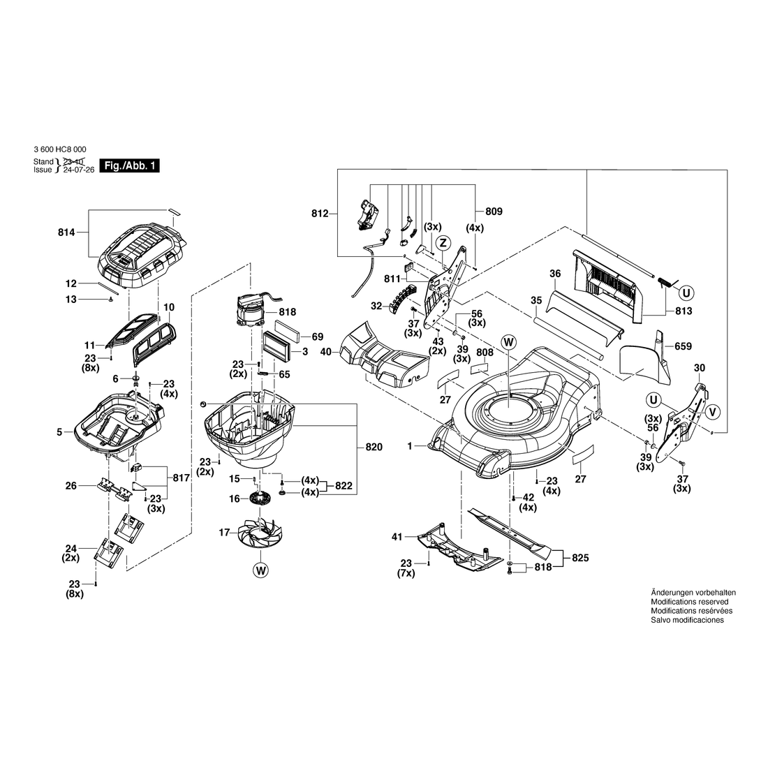 Bosch 160015004J Spring retaining ring — GRA 18V2-46 — схема 3600HC8000, лист 1 из 3, позиция 49