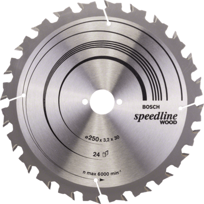 Uusi aito Bosch 2608640680 Speedline Wood Circular Sahan terä