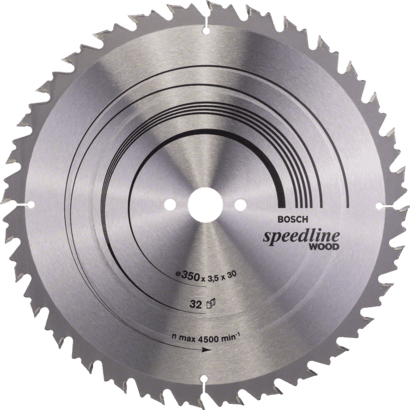 Nieuwe echte Bosch 2608640683 Speedline Wood Circular Saw Blade voor tafelzagen