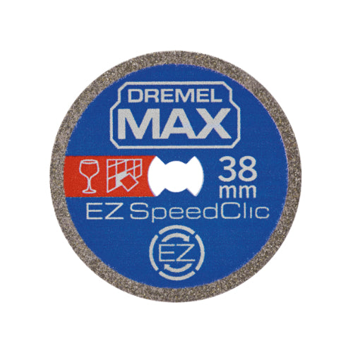 Neue Original Dremel 2615S545DM Diamant-Trennscheibe ® MAX EZ SPEEDCLIC