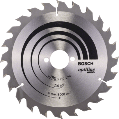 Nouveau véritable bosch 2608641185 Blade de scie circulaire en bois d'optiline