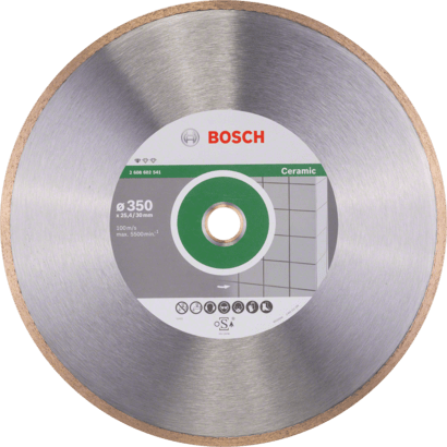 Nouveau véritable bosch 2608602541 Standard pour le disque de coupe de diamant en céramique