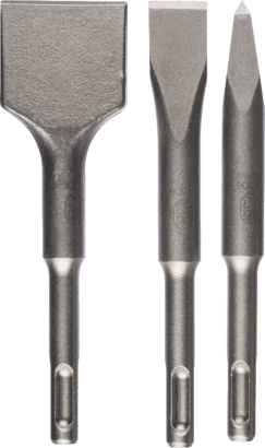 New Genuine Bosch 2608690180 SDS plus Stubby Chisel Set, 3-Piece For rotary