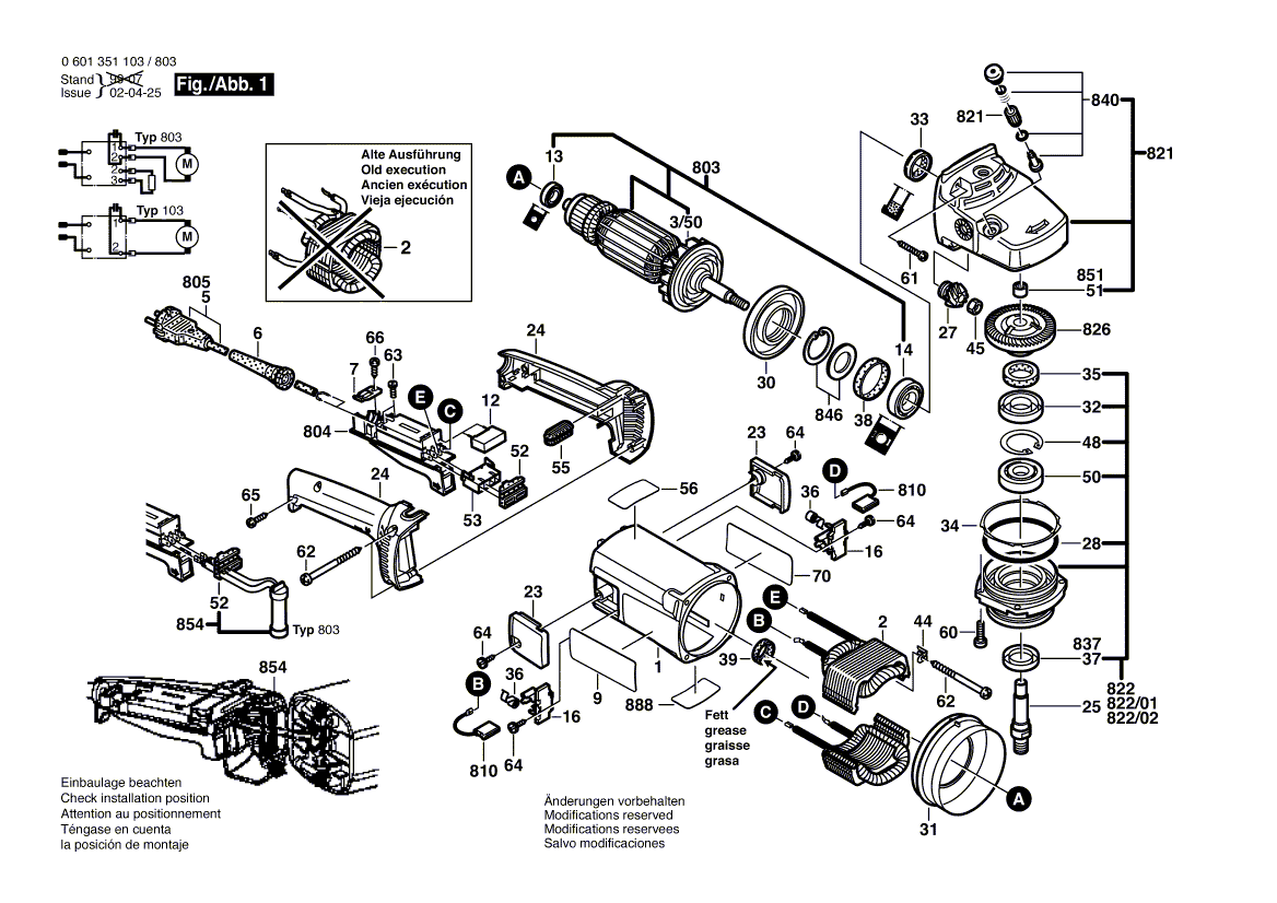 Uusi aito Bosch 1603523100 Hiomakara