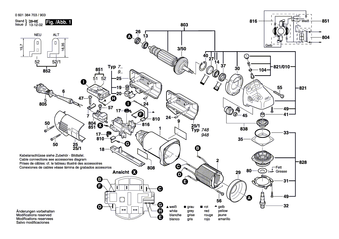 Ny ekte Bosch 1606610132 fan