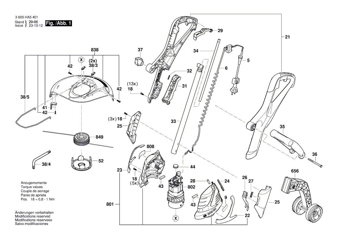 Neue echte Bosch 1600A004T8 Schutzdeckel