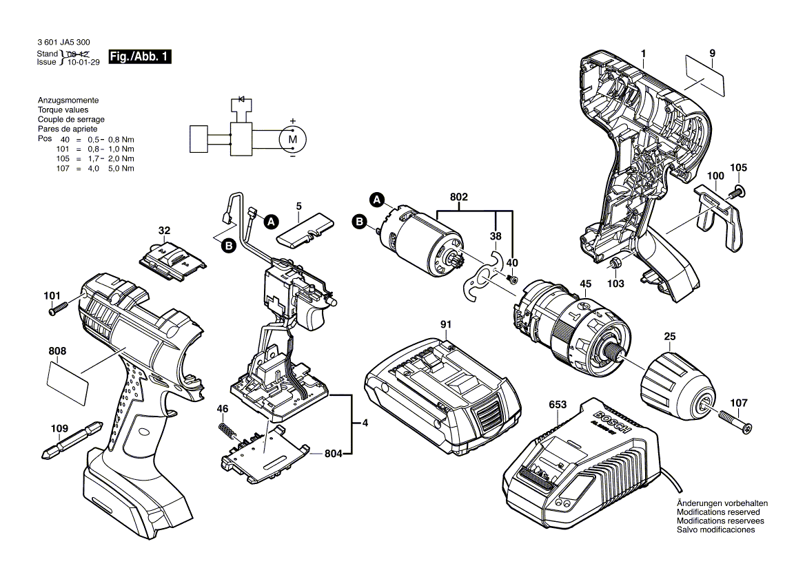 Neues Originalgehäuse von Bosch 2609100810