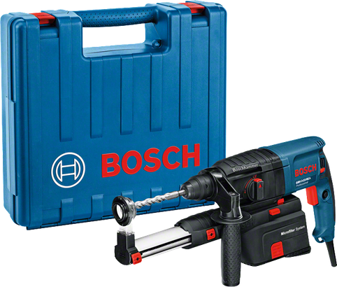 Uusi aito Bosch 0611250500 GBH 2-23 Professional Dust Pölynpoistovasara