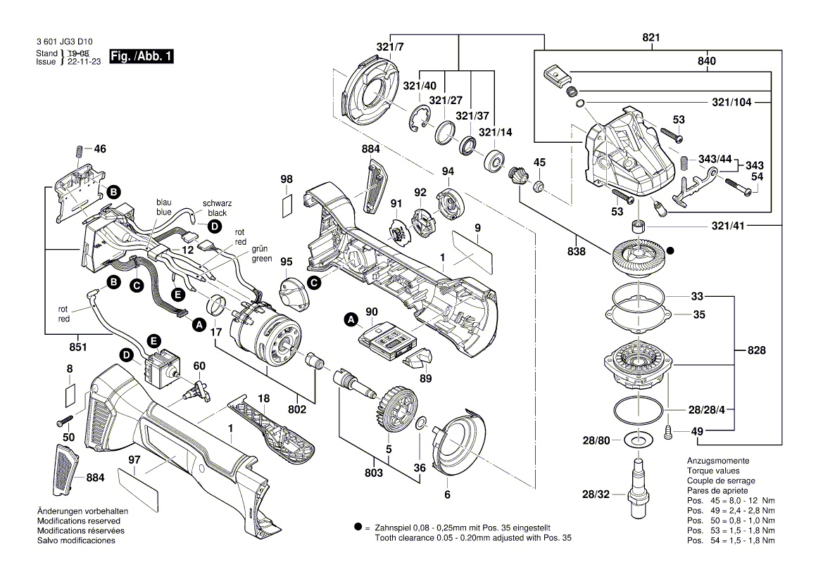 Neues echtes Bosch 160111a5ac -Typenschild