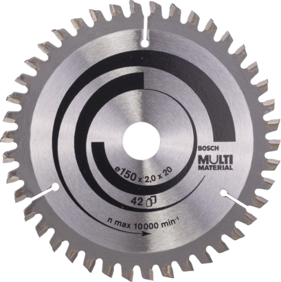 Ny äkta Bosch 2608640501 Multi Material Circular Saw Blade för handhållet