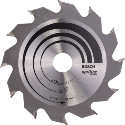 Ny äkta Bosch 2608641167 Optiline Wood Circular Saw Blade