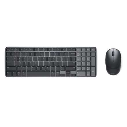 Dell KM746 — Pro 7 Rechargeable Compact Keyboard and Mouse, Keyboard and Mouse Set, Wireless, Mouse included