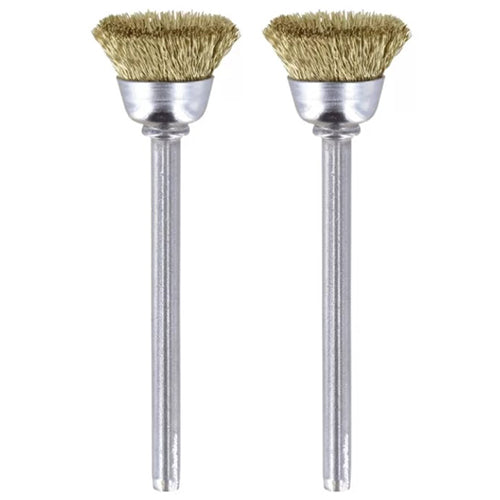 New Genuine Dremel 26150536JA Brass brush 13 mm (536) Cleaning / Polishing