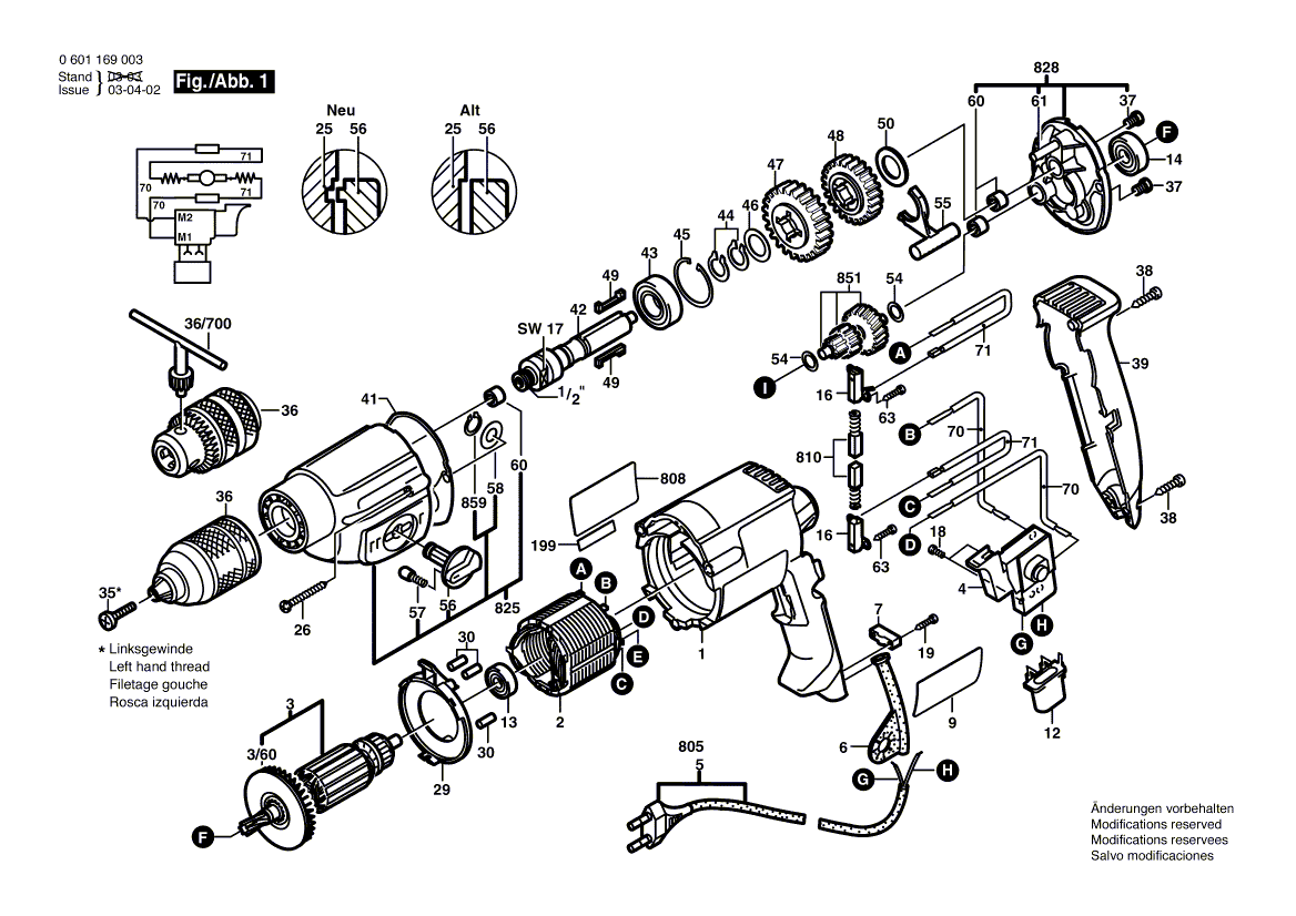 Uusi aito Bosch 1613480008 siipiruuvi