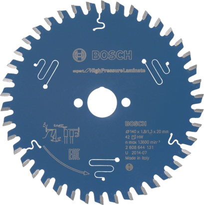 Nouveau véritable Bosch 2608644131 Expert pour la scie circulaire stratifiée à haute pression