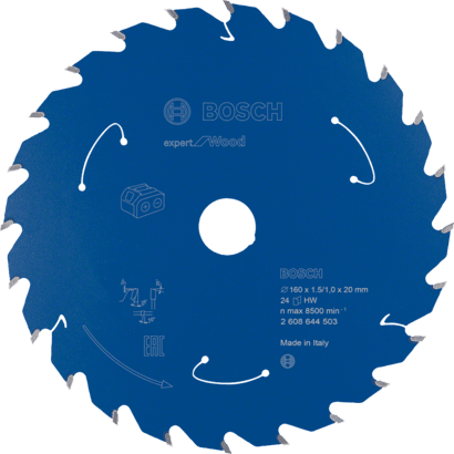 Nieuwe echte Bosch 2608644503 Expert voor Wood Circular Saw Blade voor draadloos