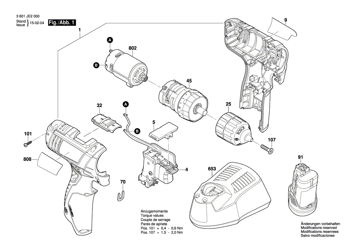 Nieuwe echte Bosch 2609111314 verzonken schroef