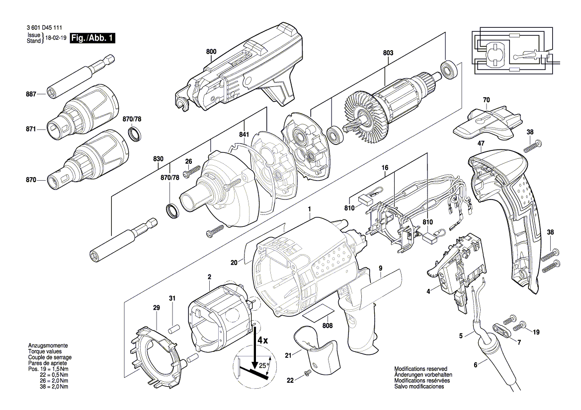 Ny ekte Bosch 160111A1ZJ -typeskilt