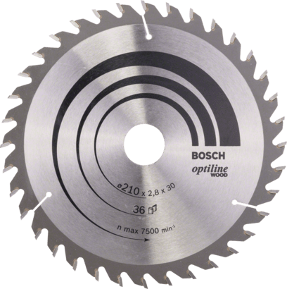 Nouveau véritable bosch 2608640622 Optiline Wood Circular Saw Saw